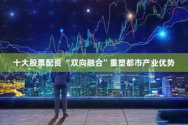 十大股票配资 “双向融合”重塑都市产业优势